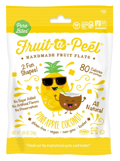 Fruit-a-Peel All Natural Fruit Flats, 0.84 oz.