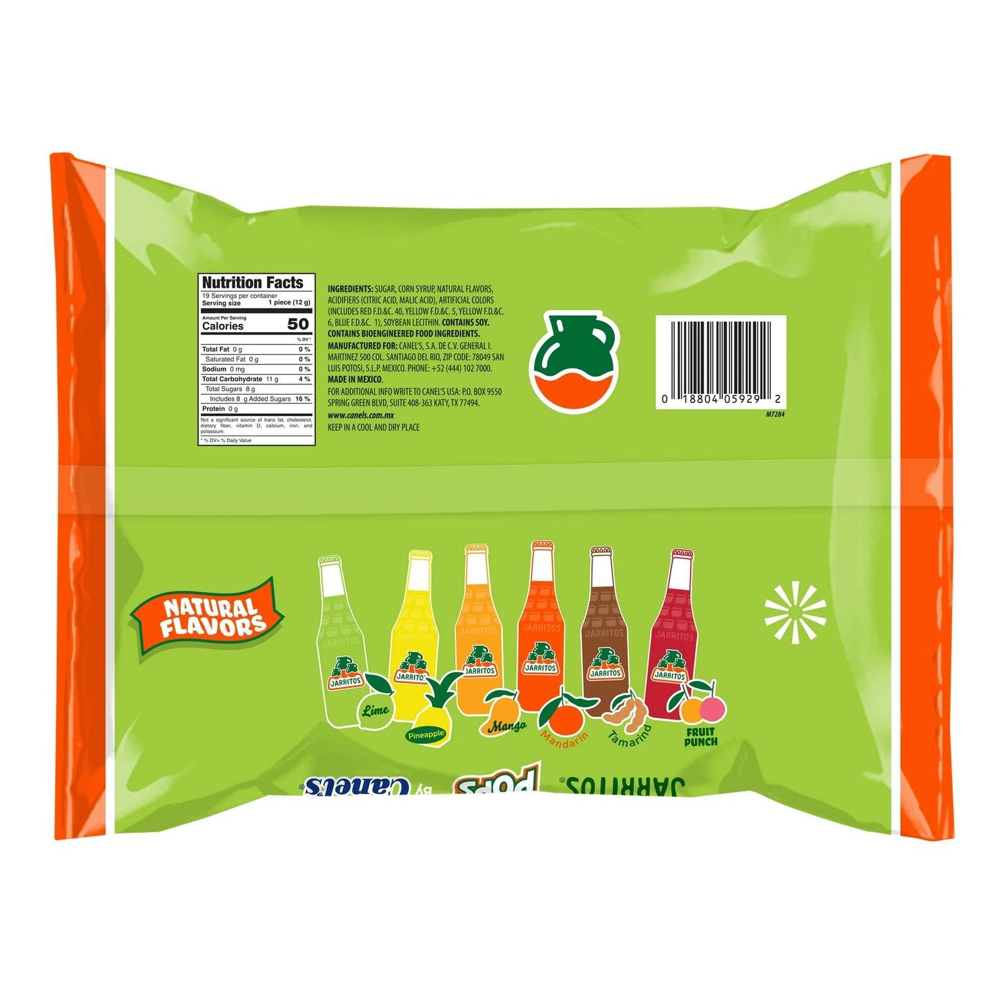 Canel's Jarritos Natural Flavors Pops, 8 oz.