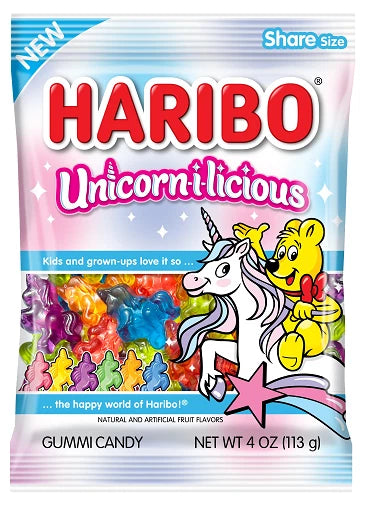Haribo Unicorn-I-Licious, 4 oz.