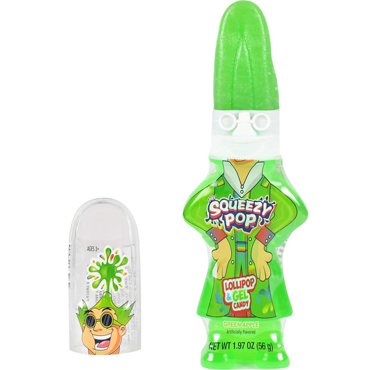 Mr. Squeezy Pop Gel Candy, 1.97 oz.