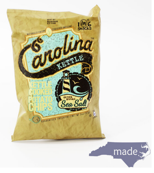 Carolina Kettle Sea Salt Chips 2 oz.