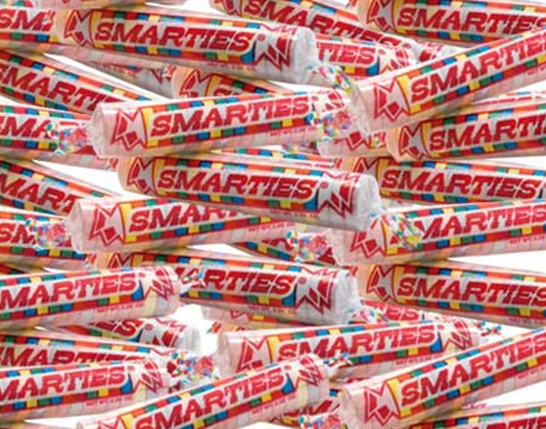 Smarties Candy Rolls, 1 Pound Bulk Bag (Approx. 60 pieces), Individually Wrapped Hard Candy