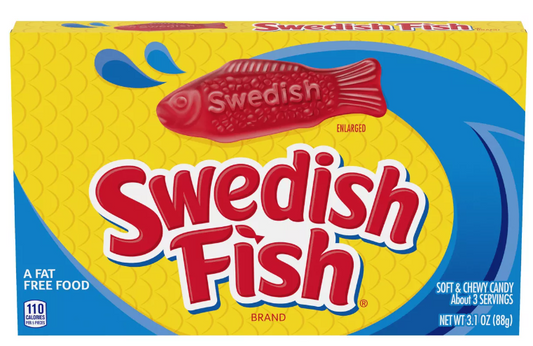 Swedish Fish Theater Box, 3.1 oz.