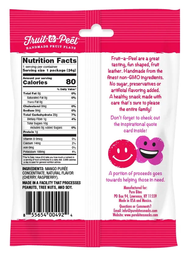 Fruit-a-Peel All Natural Fruit Flats, 0.84 oz.