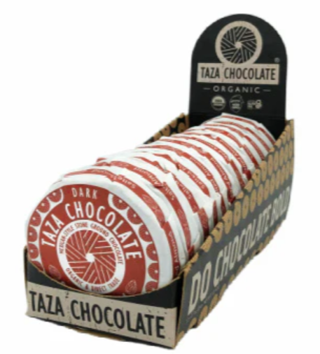 Taza Stone Ground Chocolate Salted Almond, 1.35 oz.