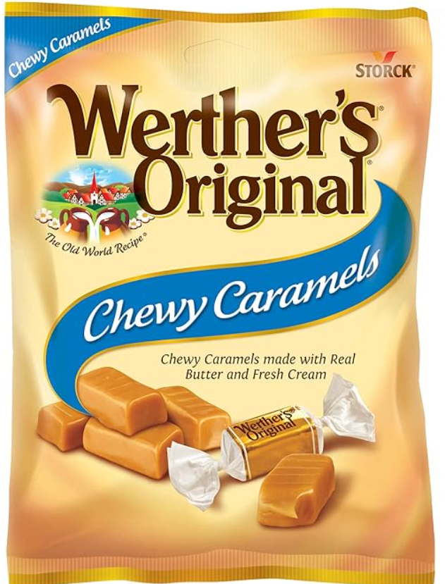 Werther's Original Chewy Caramels, 2.22 oz