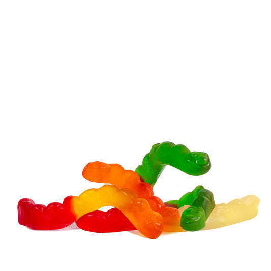 CCF Fruity Gummy Worms Mixed Flavors, 7.5 oz.