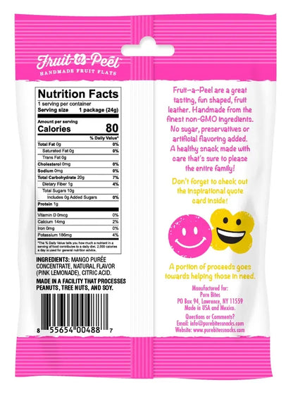 Fruit-a-Peel All Natural Fruit Flats, 0.84 oz.