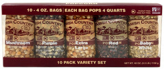 Amish Country 10/4oz Variety Pack Popcorn