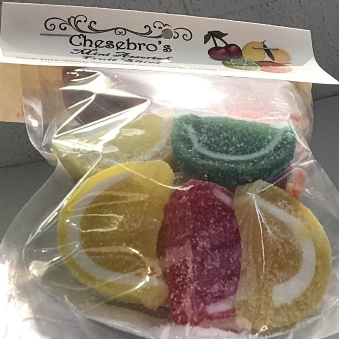 Mini Assorted Fruit Slices Old North State Candy And Ts 1170