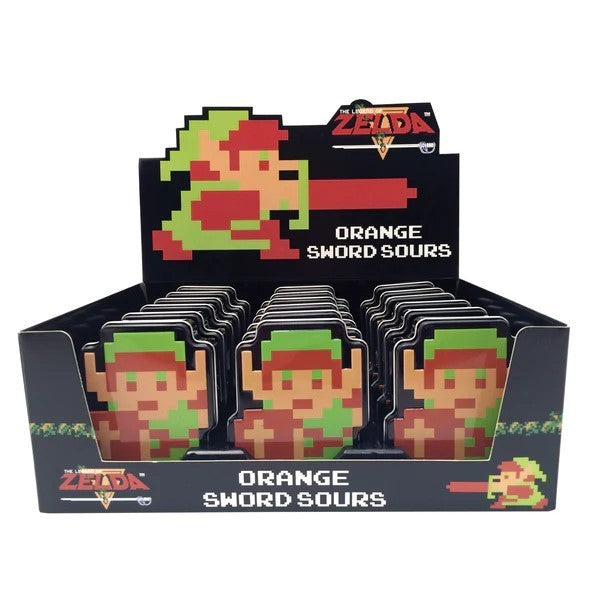 Zelda Link Master Swords Sour Orange Candy 1 oz.