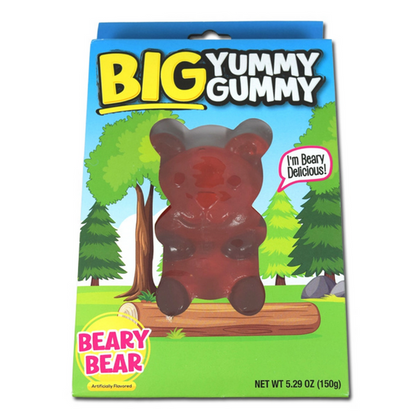 Big Yummy Gummy Beary Bear, 5.6 oz.